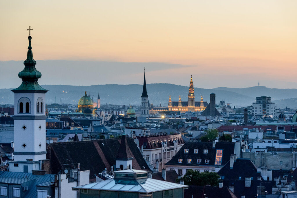 Wien Stadtansicht: Wir vermitteln SAP Jobs in der Donaumetropole